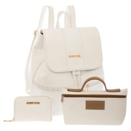 Kit mochila, cosmetiquera y cartera Jennyfer