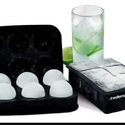 Molde de silicón (cubo y esfera)