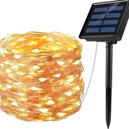 Luces led (alimentación solar)