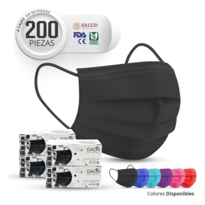 Cubrebocas Tapabocas Plisado Tricapa Termosellado