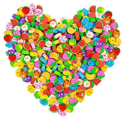 YGAOHF 240 mini gomas de borrar para niños, mini gomas de borrar de animales