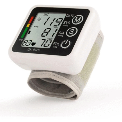 Monitor de presión arterial digital de muñeca automático Jianzhikang