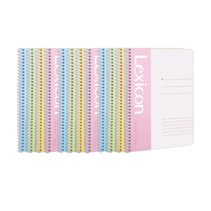 Deli Cuaderno Profesional De 50 Hojas A5 En 4 Colores 12 Pzs