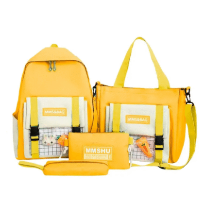 Mochila Set Escolar Bolsa Lapicera Juvenil Laptop