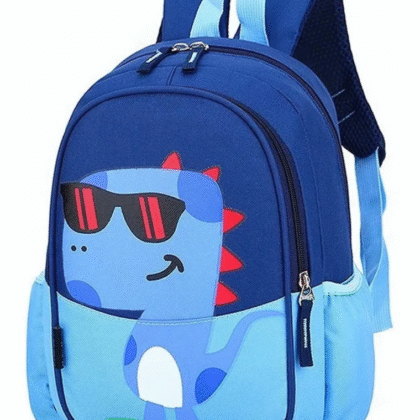 Mochila Kinder Dinosaurio Bolsa Preescolar Para Niño Niña