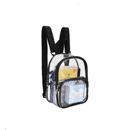 Mochila Escolar Pequeña Transparente Impermeable Para Niños