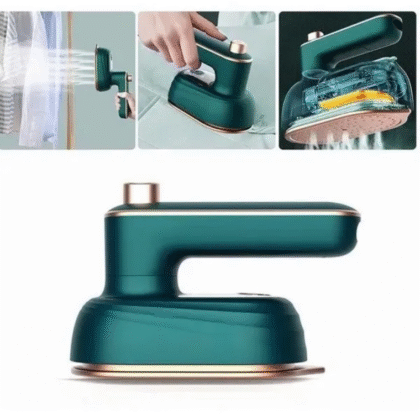 Plancha De Vapor Ropa Giratorio Suela Antiadherente Portátil