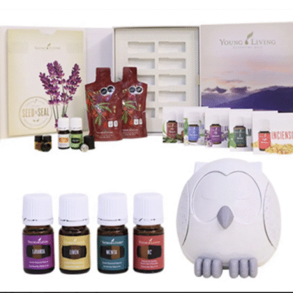 Kit Aceites Psk Básico Con Difusor Snowy The Owl Youngliving