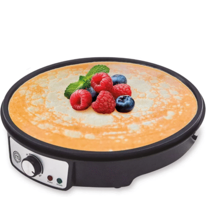 Crepera Eléctrica Nonstick+ Premium Negro/gris 30cm