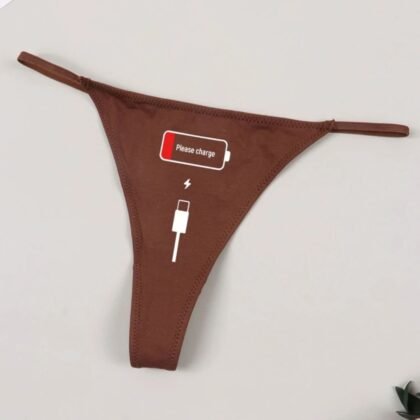 Tanga mujer batería agotada