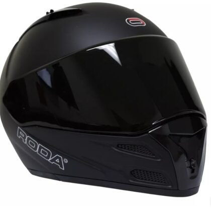 Casco Roda Elemental Negro Mate Cerrado