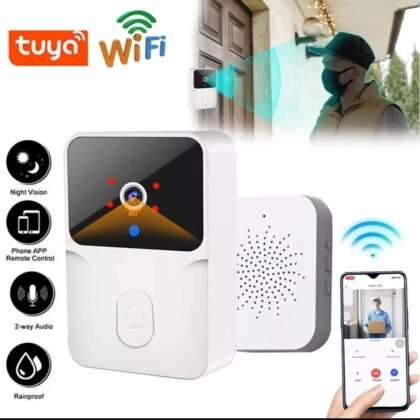 Timbre De Video Inteligente Wifi Inalámbrica Audio Cámara