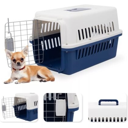 Jaula Transportadora Mascotas Caja Viaje Gato Perro