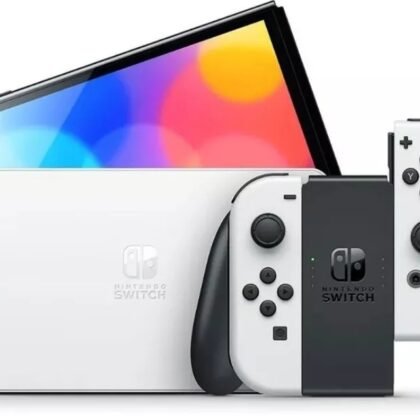 Nintendo Switch OLED 64GB Standard color blanco y negro