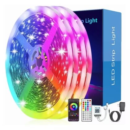 30 metros de luces Led con control y app