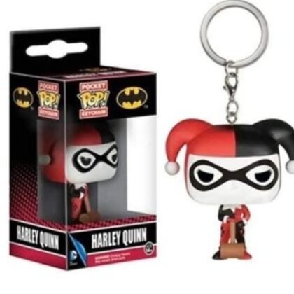 Llavero funko de Harley quinn