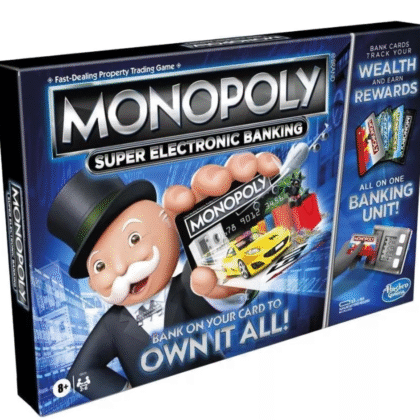 Juego de mesa Monopoly Super electronic banking Hasbro