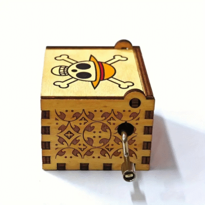 Caja musical one piece anime regalo