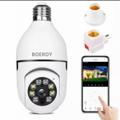 Camara de seguridad, control app, fácil instalación, visión nocturna, 1080p 2mpx