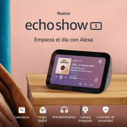 Amazon echo show 5 Alexa 3ra generación