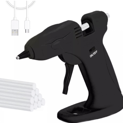 Pistola de silicón caliente inalámbrica + 10 barras de silicón