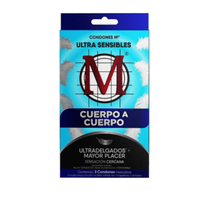 Condones M ultra sensibles extra delgados 3 unds