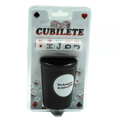 Cubilete juego 5 dados poker casino