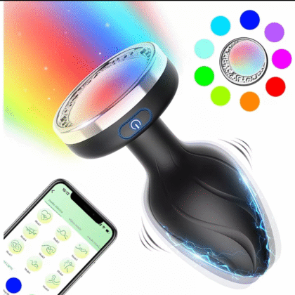 Vibrador Plug anal con app control