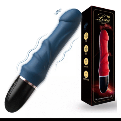 Vibrador dildo consolador textura realista 23 cm