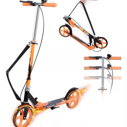 Patin del diablo, scooter ajustable para adultos-jovenes