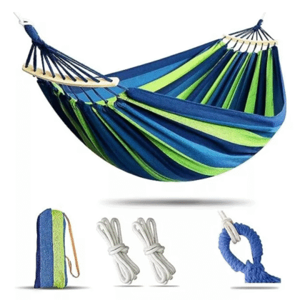 Hamaca de tela resistente