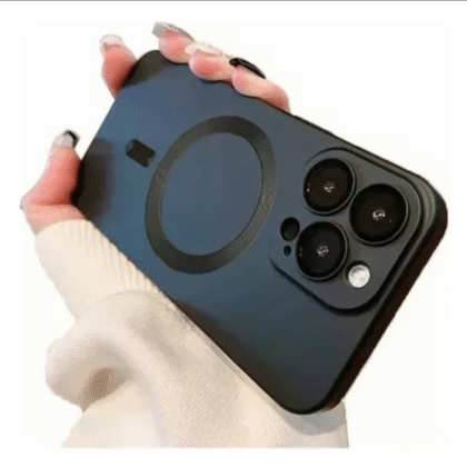 Funda de uso rudo color negro para iPhone