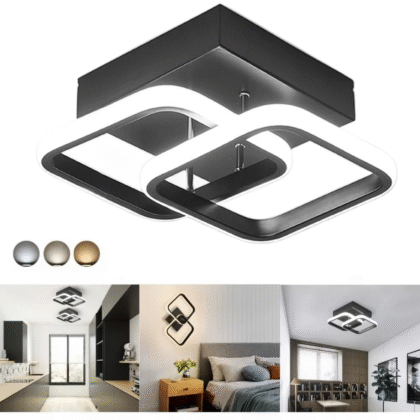 Lámpara de techo o pared decorativa 3 tonos moderna led