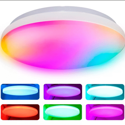 Lámpara LED inteligente wifi compatible con Alexa y Google home