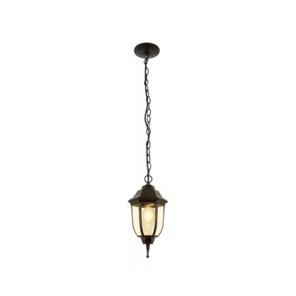 Lámpara tipo candelabro decorativa colgante exterior 26w
