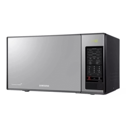 Microondas Samsung grill color plateado espejo 40L 120V