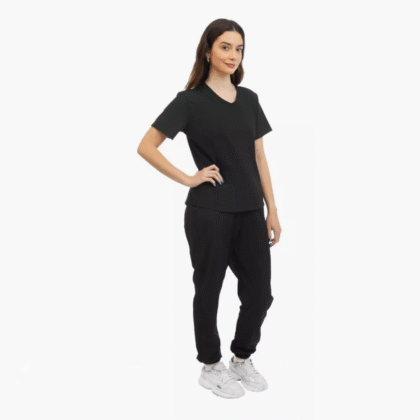 Pijama quirúrgica filipina uniforme scrub jogger color negro