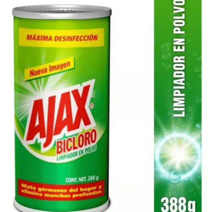 Ajax bicloro limpiador multiusos en polvo 388 gramos