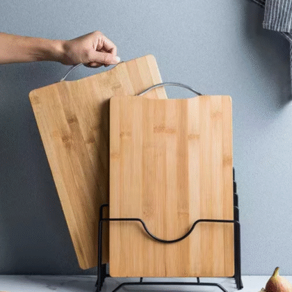 Tabla de picar de bambú para cortar 28x38 cm