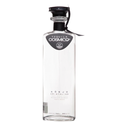 Tequila cósmico añejo cristalino 750ml