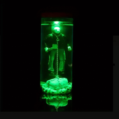 Adorno decoración halloween Jason 20 cm