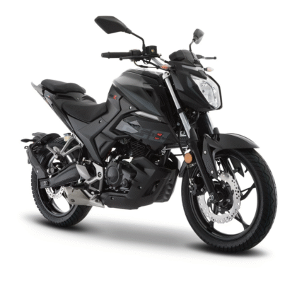 Motocicleta 250z Italika deportiva color negro