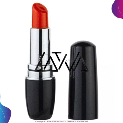Vibrador bala discreto forma de labial