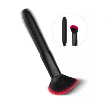 Vibrador mini discreto camuflaje forma de brocha maquillaje