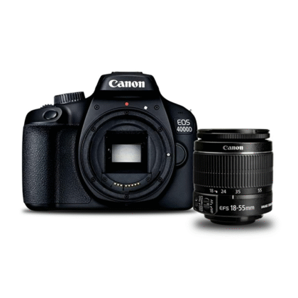 Camara canon EOS 4000D rebel T100