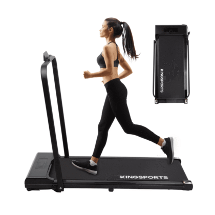 Caminadora electrica plegable 1.3 hp 1-10 km/h kimgsport