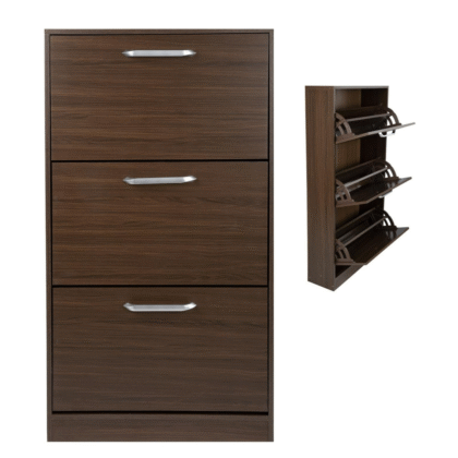 Zapatero mueble organizador 18 pares madera kingshouse