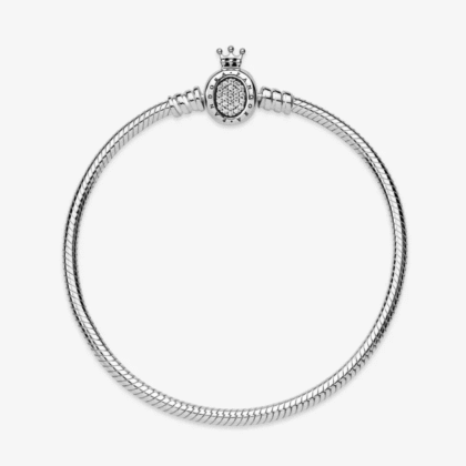 Pulsera Pandora cierre corona plata Ale 925