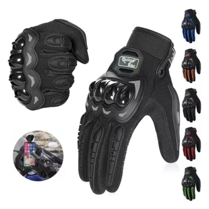 Guantes de protección antiderrapante para motociclista moto motocicleta