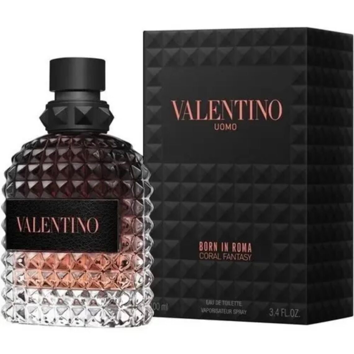 Perfume Valentino Uomo Born In Roma Coral Fantasy Para Hombre Edt 100ml